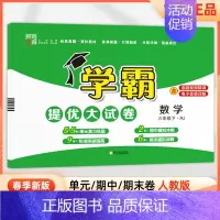 六年级下]数学-人教版 淘精选官方认证丨该商品正版 [正版]2024秋学霸提优大试卷一二三四五六年级上册下册小学