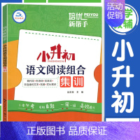 小升初语文阅读组合集训 小学升初中 [正版]培优新帮手小升初毕业考试文言文阅读考试真题集训小学生升初中语文教辅资料文言文