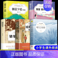[5册]呼兰+城南+骆驼+繁星+朝花 [正版]呼兰河传 萧红著原著完整版五年级下册课外书必读书目适合小学四六年级上下看的
