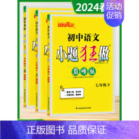 七年级下 [巅峰3本套装]语数英-江苏版 [正版]2024秋季初中必刷小题狂做七八九年级上下册语文数学英语物理化学提优巅