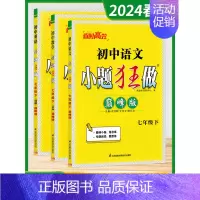 七年级下 [巅峰3本套装]语数英-江苏版 [正版]2024秋季初中必刷小题狂做七八九年级上下册语文数学英语物理化学提优巅
