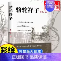 [人民文学出版] 骆驼祥子 [正版]人民文学出版鲁滨逊漂流记六年级必读课外书 彩图原著完整版 三四五六年级上下册小学生必