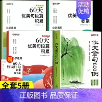 [全4册]作文金句+优美句段积累 小学通用 [正版]时光学作文金句800例小学生中学生作文素材句子积累优美段落好词好句好