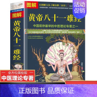 [单册]黄帝八十一难经 [正版]中医四大名著全套4册原著伤寒论神农本草经金匮要略图解黄帝八十一难经81彩图全解完整版零基