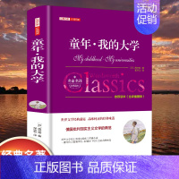 [精装]童年我的大学 [正版]世界名著书籍全套40册悲惨世界罪与罚战争与和平原著无删减中文全译本青少年初高中学生课外阅读