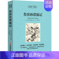 [正版]鲁滨孙漂流记中英文双语版鲁宾孙漂流记中英对照中英文经典世界名著外国文学长篇小说英文版原版英语读物初高中生课外阅读