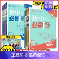 道德与法治 人教版 八年级上 [正版]2025版初中必刷题八年级上册数学语文英语物理历史地理政治人教版湘教版华师版初中8