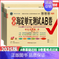 道德与法治 人教版 九年级/初中三年级 [正版]2025新版 海淀单元测试AB卷9九年级语文数学英语物理化学历史道德与法