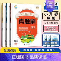 语文❤️通用版 小学升初中 [正版]2024版53一起同学小升初总复习真题刷语文数学英语全国通用版小学五年级六年级小学毕