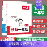 2本[语文+数学]❤️幼小衔接 [正版]2024暑假预备一年级语文数学全国通用幼小衔接幼升小同步训练幼儿园升小学语文数学