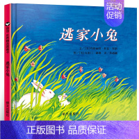 [正版]逃家小兔绘本 精装硬壳硬皮 小学生一年级二年级必读课外书儿童故事书 幼儿园大班 睡前故事 漫画书非注音版明天出版