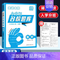 小升初名校题库 数学[湖南专版] 小学升初中 [正版]湖南专版2024版百校联盟小升初湖南四大名校入学分班真卷语文英语数