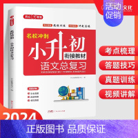 [老师推荐]小升初总复习语文 小学升初中 [正版]湖南专版2024版百校联盟小升初湖南四大名校入学分班真卷语文英语数学