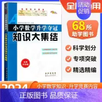 数学[知识大集结] 小学通用 [正版]2024版小升初知识大集结小学数学升学夺冠基础重点知识大全通用版 小学生毕业升学系