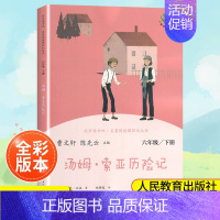 汤姆索亚历险记[6下] [正版]南昌发货六年级上下册快乐读书爱丽丝漫游奇镜童年曹文轩 小学生课外阅读书人教版5年级全套经