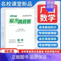 数学[湘教版] 八年级下 [正版]广西专版2024新版名校课堂期末真题卷八年级下册数学湘教版 初二8年级下册同步测试卷单