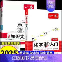 [全套2册]化学秒入门+基础知识大盘点 初中通用 [正版]2025新版初中物理化学秒入门全国通用 七八九年级初中知识大盘
