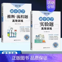 化学 实验题+流程题[2本套] 初中通用 [正版]2024周计划初中化学推断流程题高效训练全套789年级初中初一初二初三
