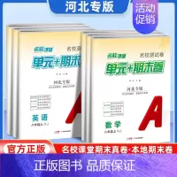 数学[人教版] 八年级上 [正版]河北专版2024新版名校课堂期末真题卷七年级八年级上册测试卷全套语文数学英语物理人教版