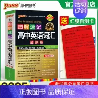 3500词乱序 高中通用 [正版]2025新版图解速记高中英语作文答题模板答题高一高二高三高考真题满分作文素材高分范文小