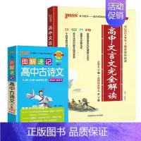文言文+古诗文 高中通用 [正版]2025高中文言文完全解读高中语文古诗文译注及赏析详解一本全人教版必修选修全解全析阅读