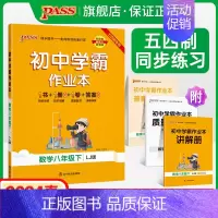 [讲解+练习]数学2本套 八年级下 [正版]五四制鲁教版2024春初中学霸作业本数学八年级下册同步练习册思维训练专项试卷