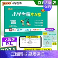 语文 二年级下 [正版]2024春新版小学学霸冲A卷语文二年级下册试卷测试卷人教版同步训练测试卷真题单元期中期末试卷子考