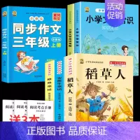 三上3本+同步作文+文学常识+文学考题 [正版]稻草人书三年级上册必读课外书安徒生童话格林童话必读的全集快乐读书吧阅读课