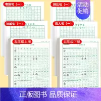 [上下册]同步字帖5上下+优美字帖一 [正版]五年级上册字帖语文同步练字帖人教版小学生硬笔书法练字本楷书笔画笔顺儿童铅笔