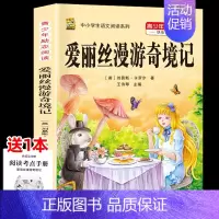 [1本]爱丽丝漫游奇境记 [正版]鲁滨逊漂流记尼尔斯骑鹅旅行记六年级下册必读的课外书快乐读书吧爱丽丝梦游仙境原著完整版漫