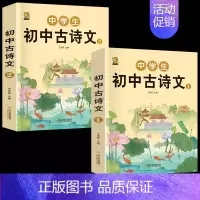[2本]初中古诗文 初中通用 [正版]初中生中考满分作文2023年语文每日优美句子积累大全初中版七八九年级高分范文精选初