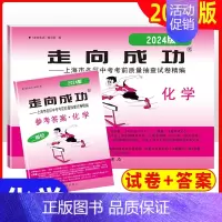 2024二模 化学+答案 九年级/初中三年级 [正版]2024版上海中考一模卷二模卷 语文数学英语物理化学历史道德与法治