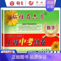上海中考真卷 数学 九年级/初中三年级 [正版]2024灿烂在六月上海中考历年真题 数学语文英语物理化学 2012-20
