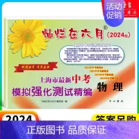 中考模拟卷 物理(仅试卷) 九年级/初中三年级 [正版]2024灿烂在六月上海中考历年真题 数学语文英语物理化学 201
