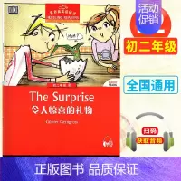 初二12:令人惊喜的礼物 初中通用 [正版]黑布林英语阅读初一1绿野仙踪5大卫和超级神探8彼得潘初二1黑骏马7小妇人13