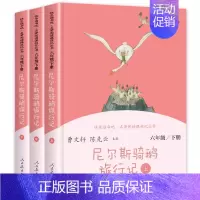 尼尔斯骑鹅旅行记(全3册)[人教版★快乐读书吧] [正版]童年高尔基人民教育出版社鲁滨逊漂流记六年级下册阅读原著学生版无