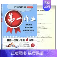 6下 数学 初中通用 [正版]第一作业 六七八九年级上下册第一二学期 语文数学英语物理化学 上海版初中同步课后练习 华东