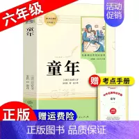 童年[人教版★送考点] [正版]童年高尔基人民教育出版社鲁滨逊漂流记六年级下册阅读原著学生版无删减学生课外阅读物书目文学