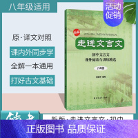 语文 [正版]走进文言文 八年级8年级 初中文言文课外阅读与训练精选 杨振中 初二语文课外文言文阅读教辅 上海远东出版社