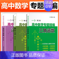 [3册]解析几何+函数与导数+三角函数 高中通用 [正版]李正兴高中数学专题精编解析几何函数与导数三角函数立体几何与空间