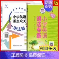 [2册]小学英语语法专练+小学英语重点攻关语法篇 小学通用 [正版]小学英语语法专练百分百 小学英语重点攻关语法篇 全2