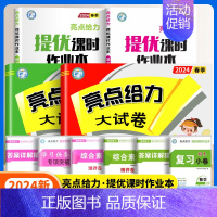 语数作业本+语数试卷[江苏专用4本] 四年级下 [正版]2024秋亮点给力提优课时作业本一年级二年级三四五六年级上册语文
