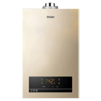 海尔(Haier)燃气热水器13升JSG25-13ZH3(12T)天然气平衡式燃气热水器 精控恒温 智能变升 五重净滤