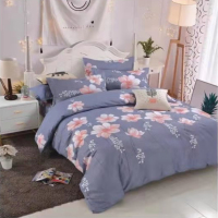 良仁优品(Liangrenyoupin)LRYT-05磨毛三件套(绮丽花园)四件套