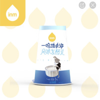 一鸣地中海风味发酵乳(葡萄芝士味)