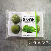 欧莉悠艾草青团豆沙味300g