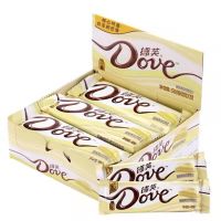 德芙白巧克力条装43g