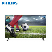 飞利浦(PHILIPS) 65PUF7565 65英寸 4K 全面屏 金属边框HDR 防蓝光护眼 智能电视