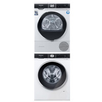 西门子 WT45UMD00W+WB45UM000W 洗烘套装 9公斤 超氧空气洗10公斤