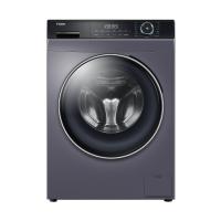 (当天发货)海尔 XQG100-HBD12206洗烘一体机 10公斤大容量 变频滚筒洗衣机 星蕴银